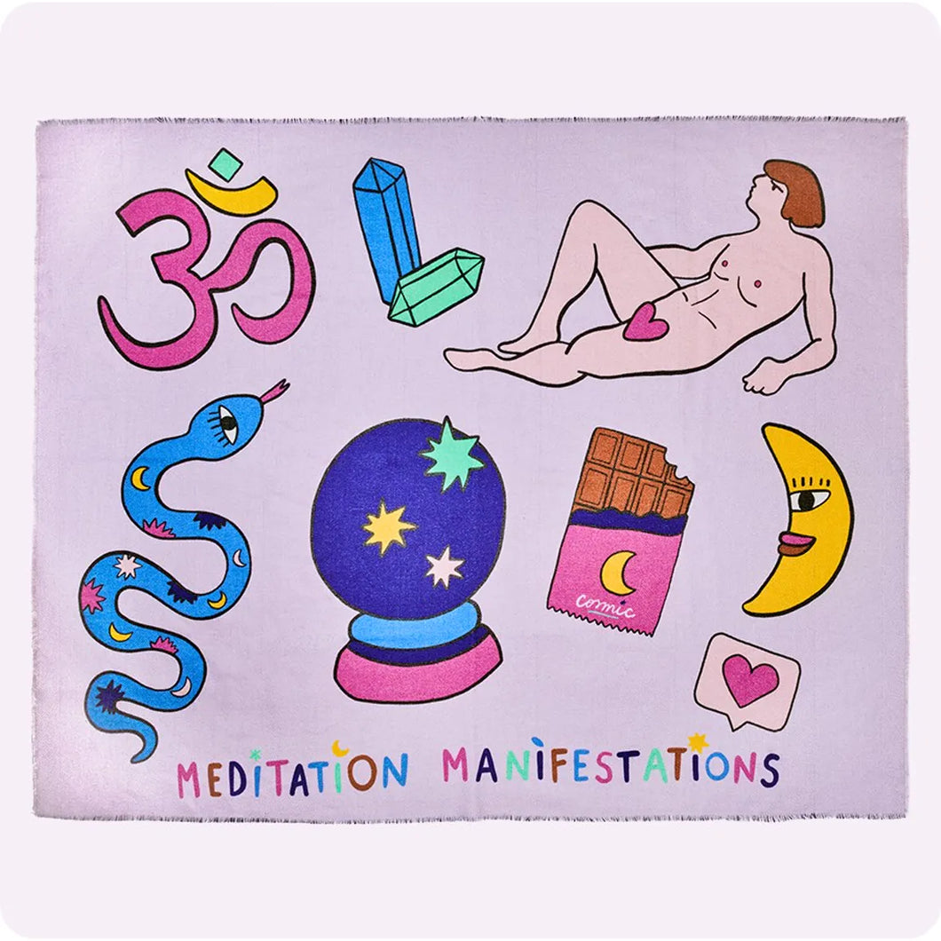 COSMIC DEALER Meditation Blanket