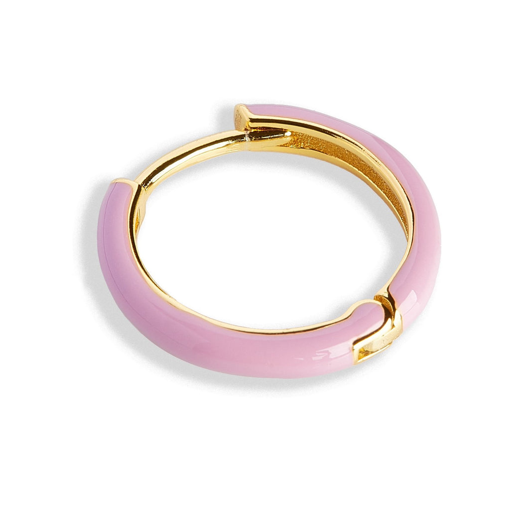 HELLO LOVE Creole Enamel Large - The Glow Shop
