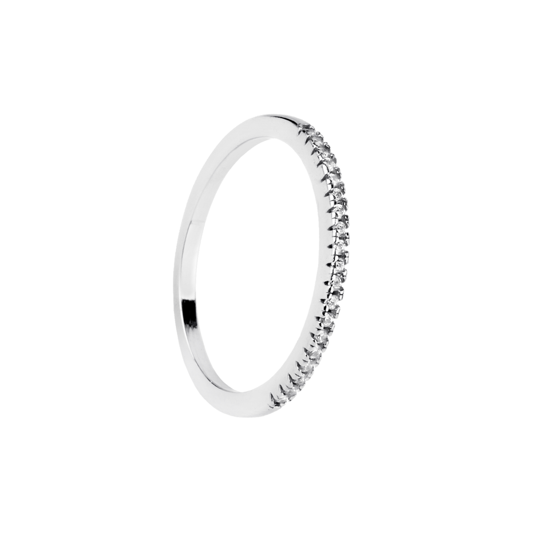 ALEYOLÉ White Chroma Silver Ring